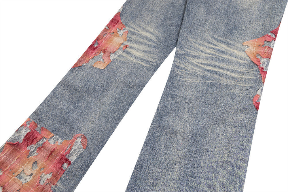 Unisex K-Style Wide Leg Denim Jeans - Loose Fit