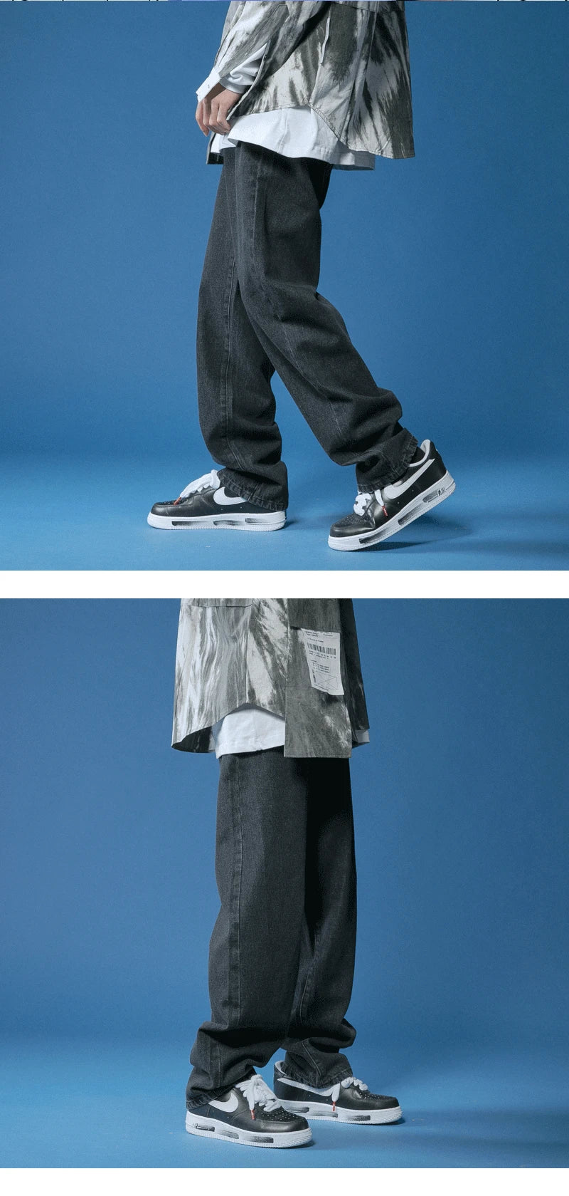 Men’s Harem Loose Fit Baggy Jeans