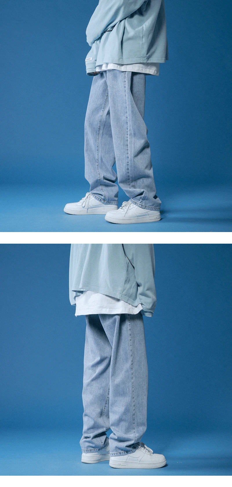 Men’s Harem Loose Fit Baggy Jeans