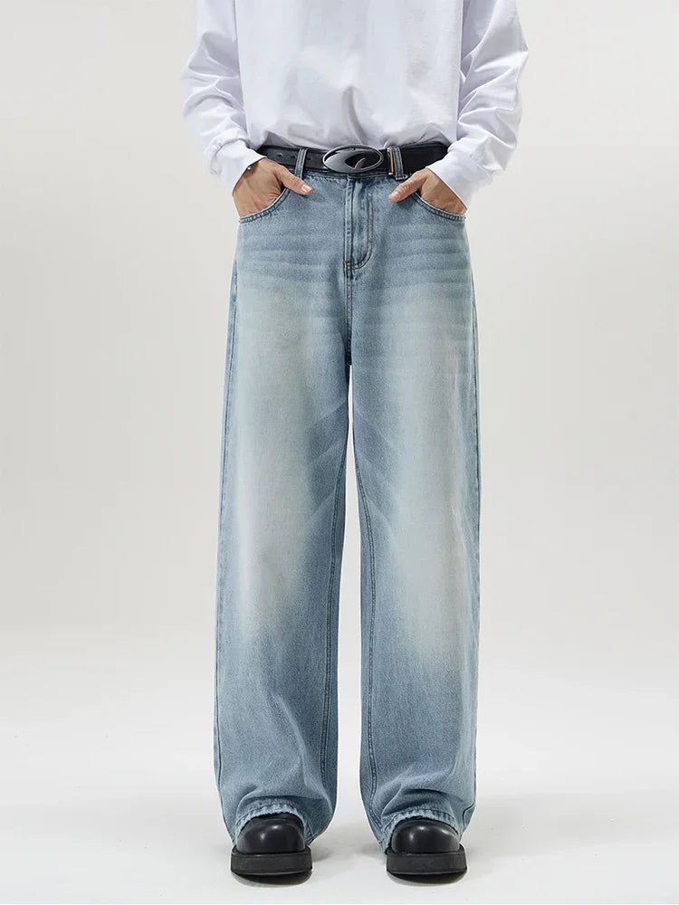 Vintage Baggy Abgenutzte Jeans