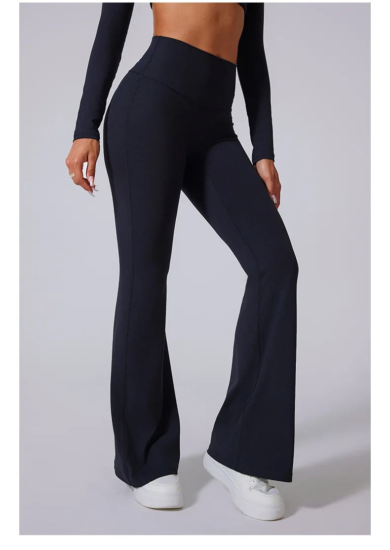 Högmidjade Vida Träningsbyxor Dam Yogapants