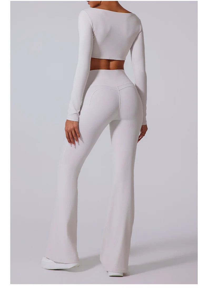 Högmidjade Vida Träningsbyxor Dam Yogapants