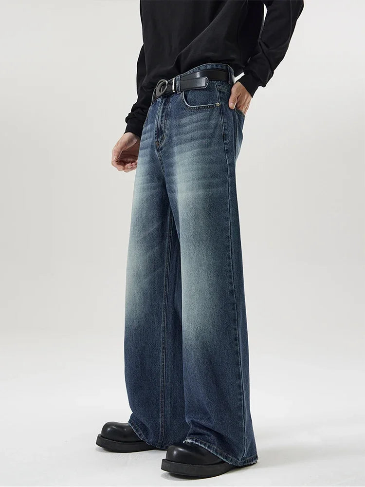Vintage Baggy Abgenutzte Jeans