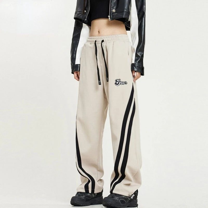 Oversized Striped Joggers