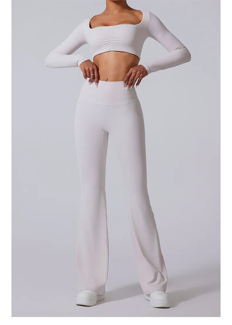 Högmidjade Vida Träningsbyxor Dam Yogapants