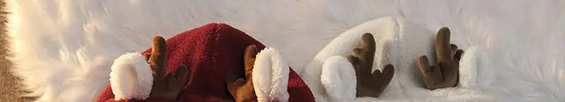 Cute Elk Lamb Velvet Hoodie