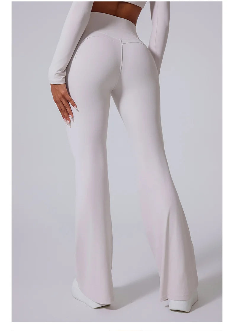 Högmidjade Vida Träningsbyxor Dam Yogapants