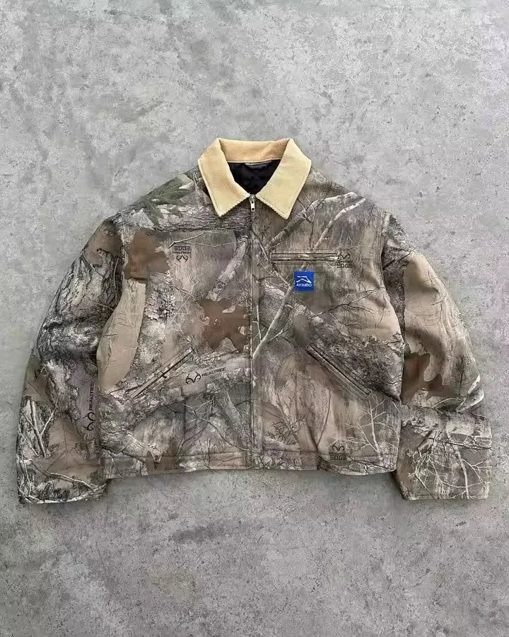 Herr Retro Skinnjacka Streetwear