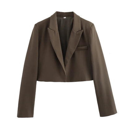 Luxury Elegant Long Sleeved Jacket