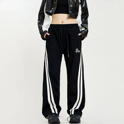 Oversized Striped Joggers