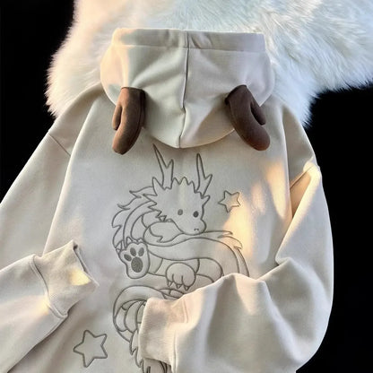 Harajuku Hoodie Year of The Dragon