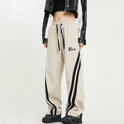Oversized Striped Joggers