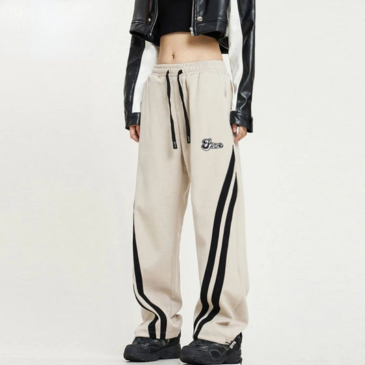 Oversized Striped Joggers