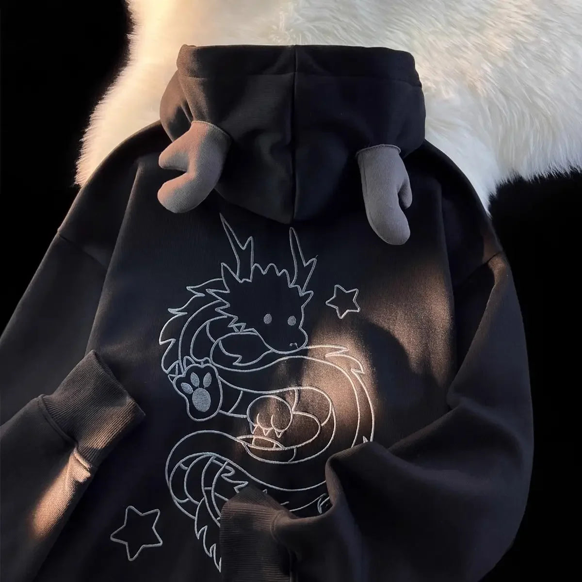 Harajuku Hoodie Year of The Dragon