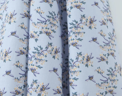 Vintage Floral Elegant Klänning För Sommaren