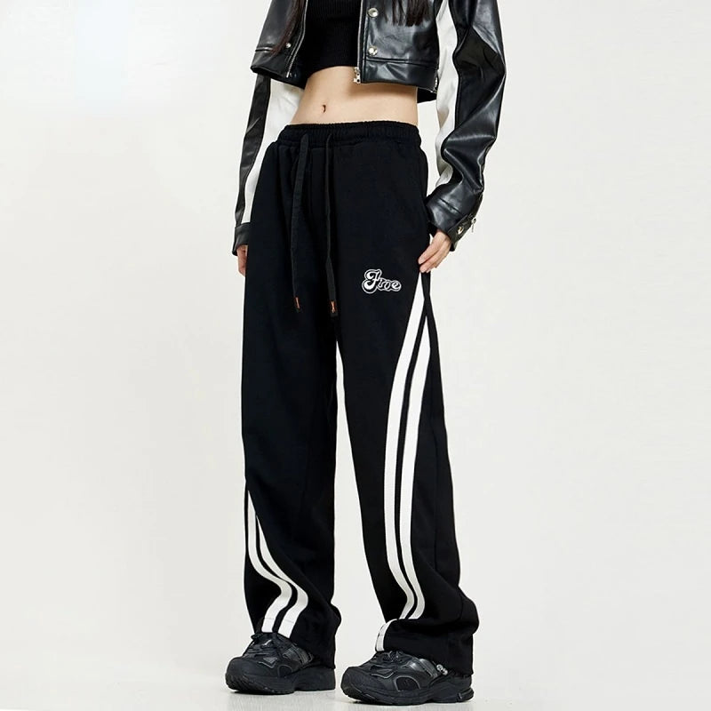 Oversized Striped Joggers
