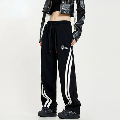 Oversized Striped Joggers